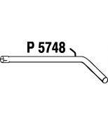 FENNO STEEL - P5748 - Трубопровод выпускной SKODA FABIA / VW POLO 1.4-1.9TDi 00-